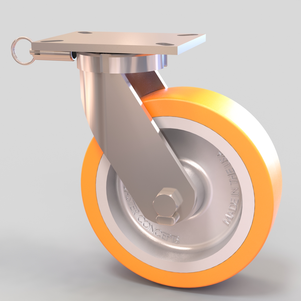 caster wheel 3d model free download